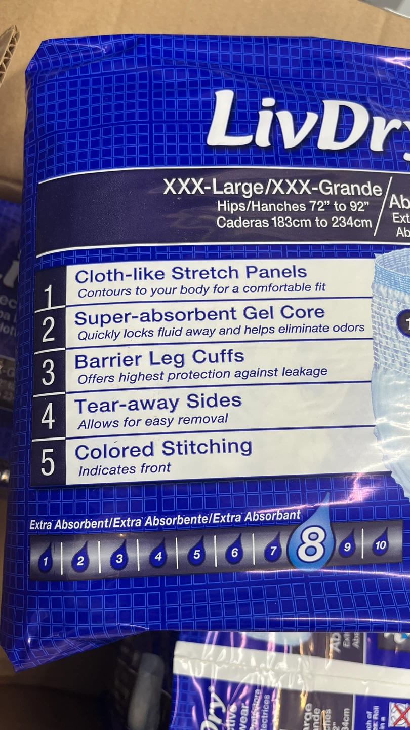 LivDry Protective Underwear XXX-Large (3 Packs) - photo 4