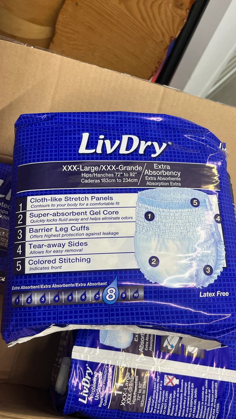 LivDry Protective Underwear XXX-Large (3 Packs) - photo 5