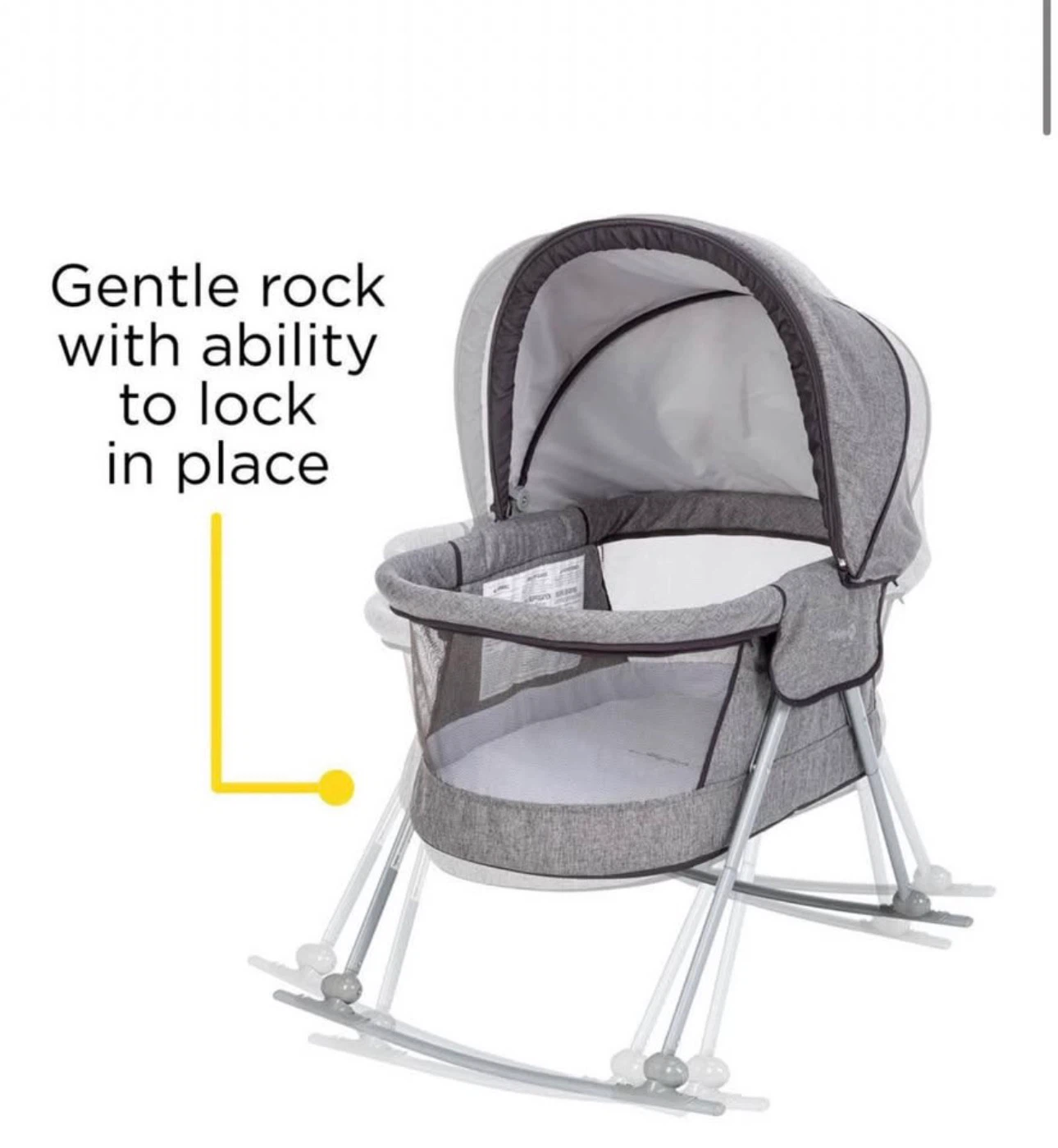 Safety 1st bedside bassinet - photo 4