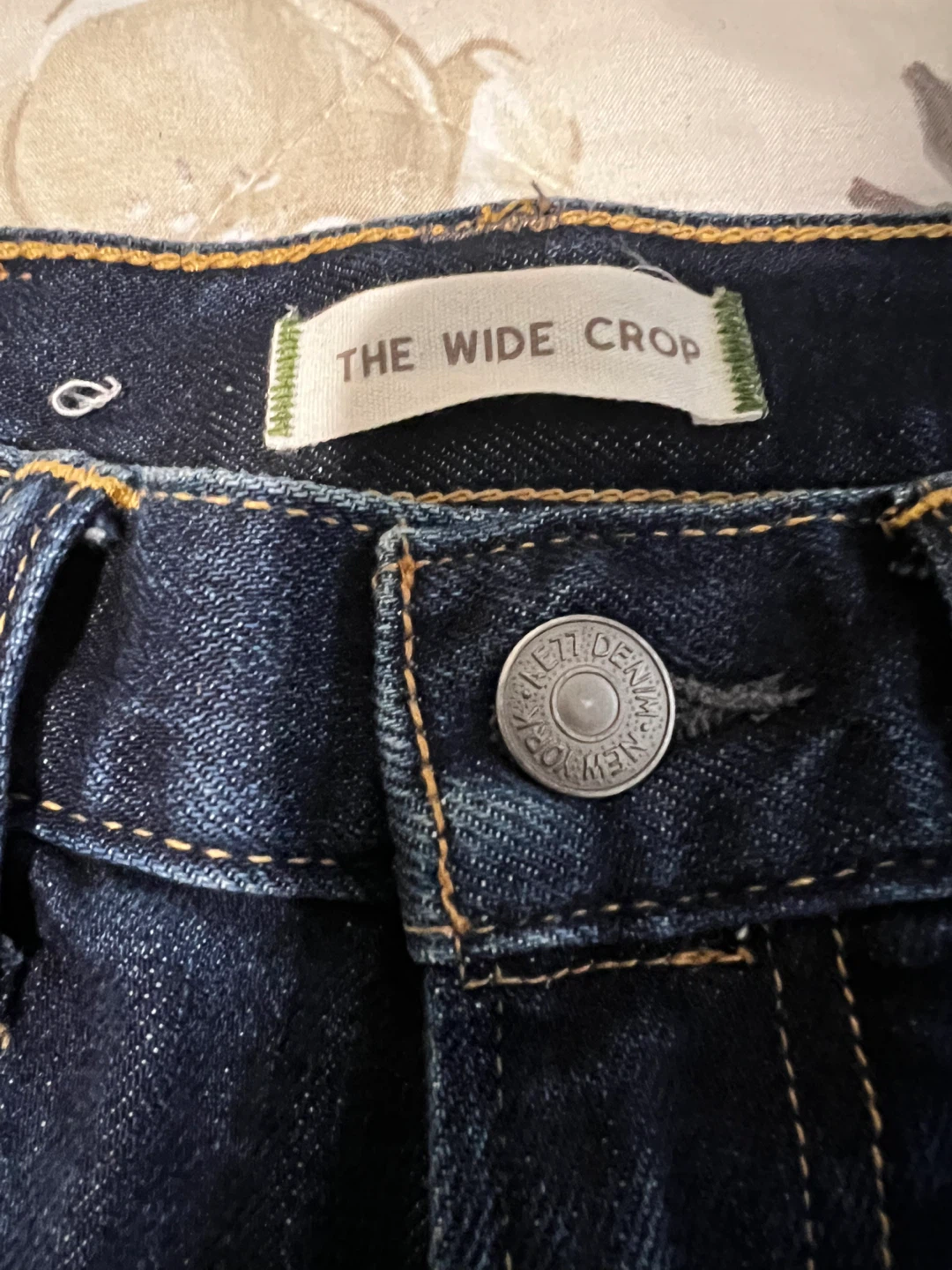 AE77 The Wide Crop Jeans Size 26 - photo 2