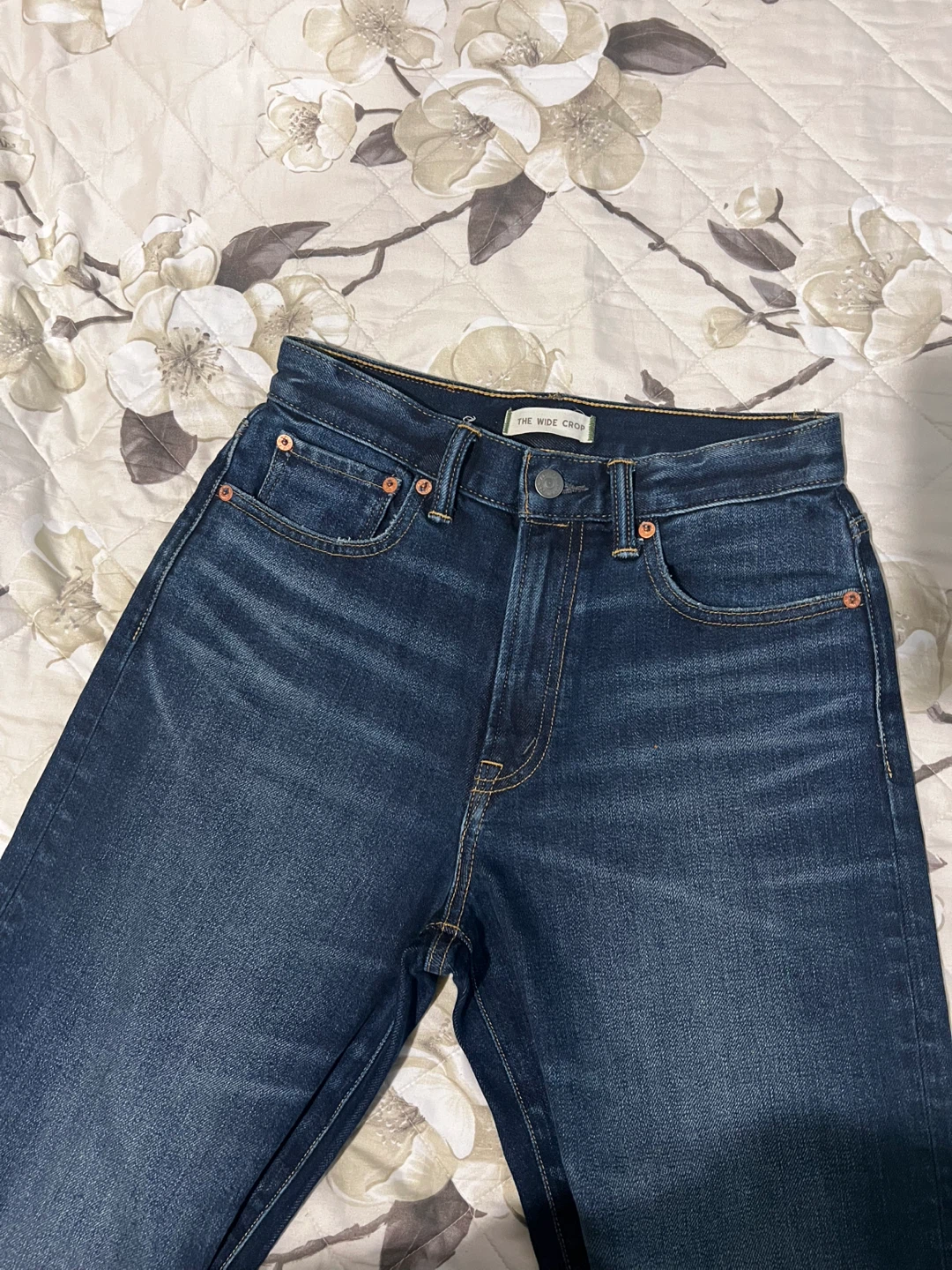 AE77 The Wide Crop Jeans Size 26 - photo 3