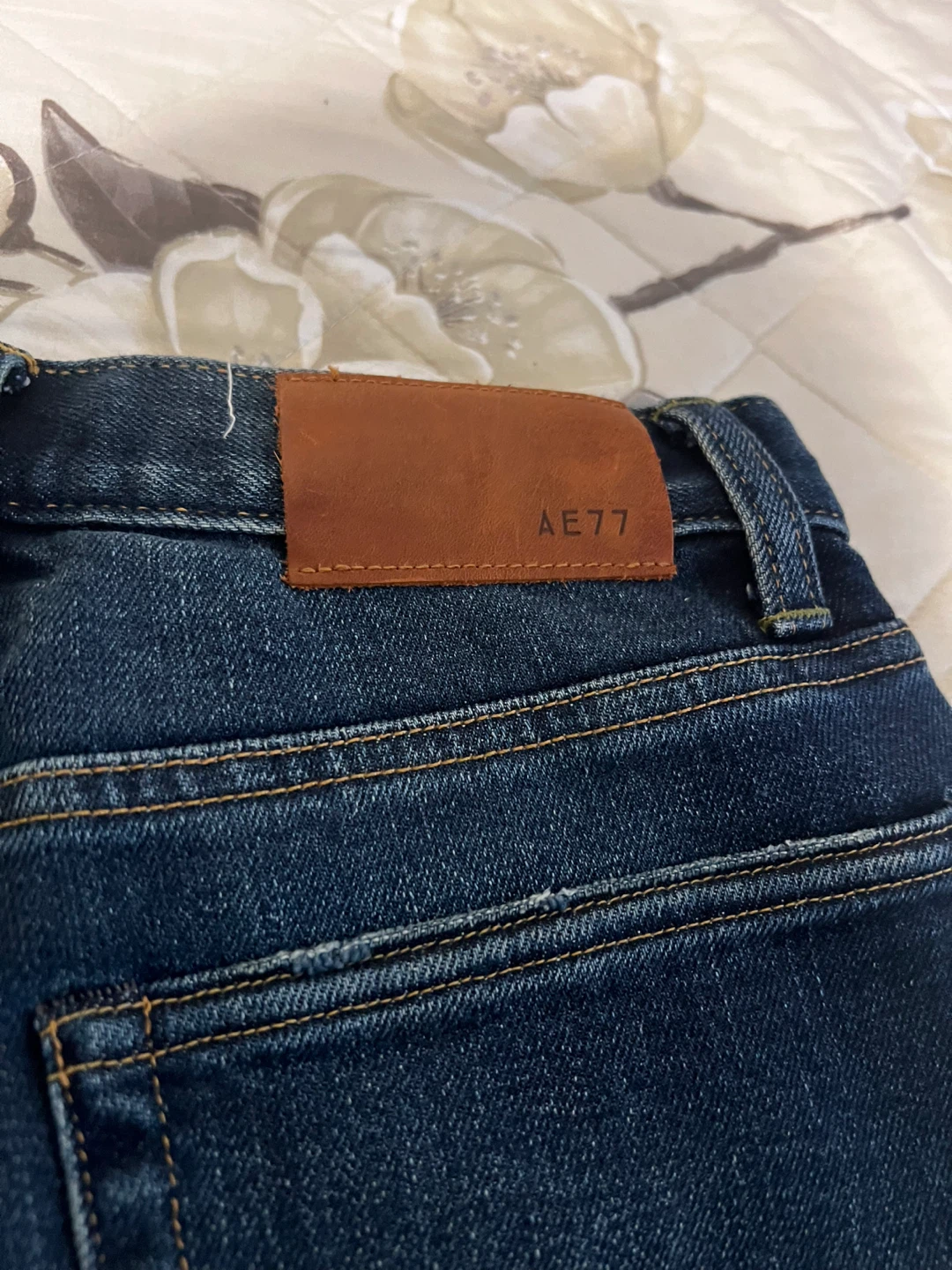 AE77 The Wide Crop Jeans Size 26 - photo 5