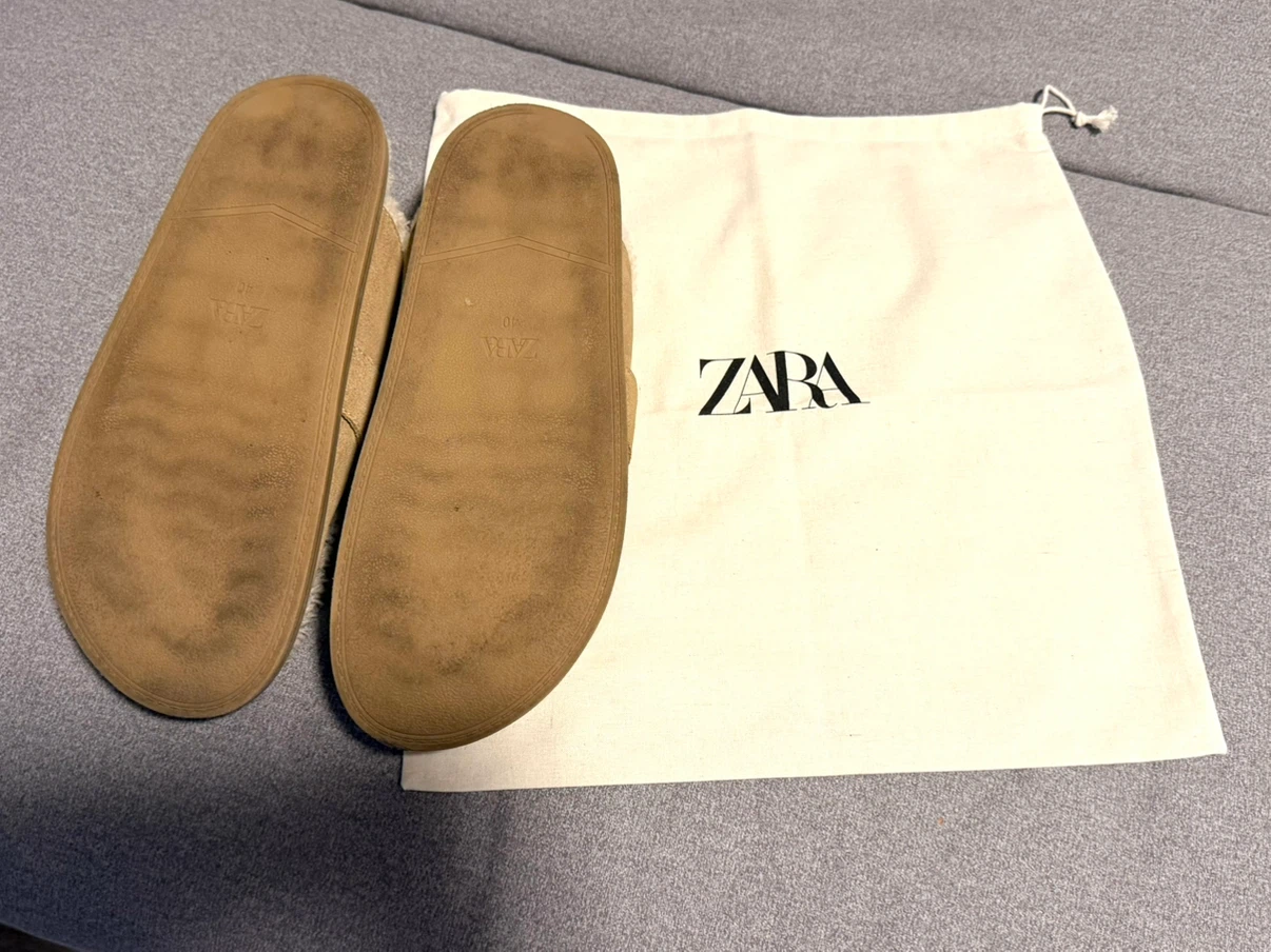Zara Leather Clogs - Size 40 - photo 2
