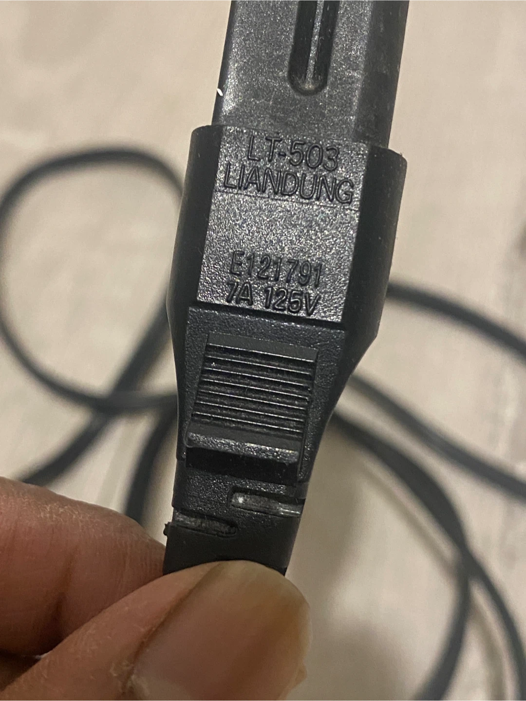 Lian Dung LT-301 / LT-503 Power Cord