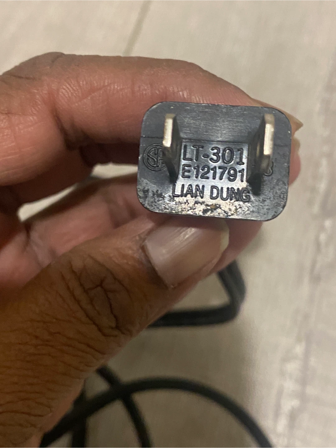 Lian Dung LT-301 / LT-503 Power Cord - photo 3