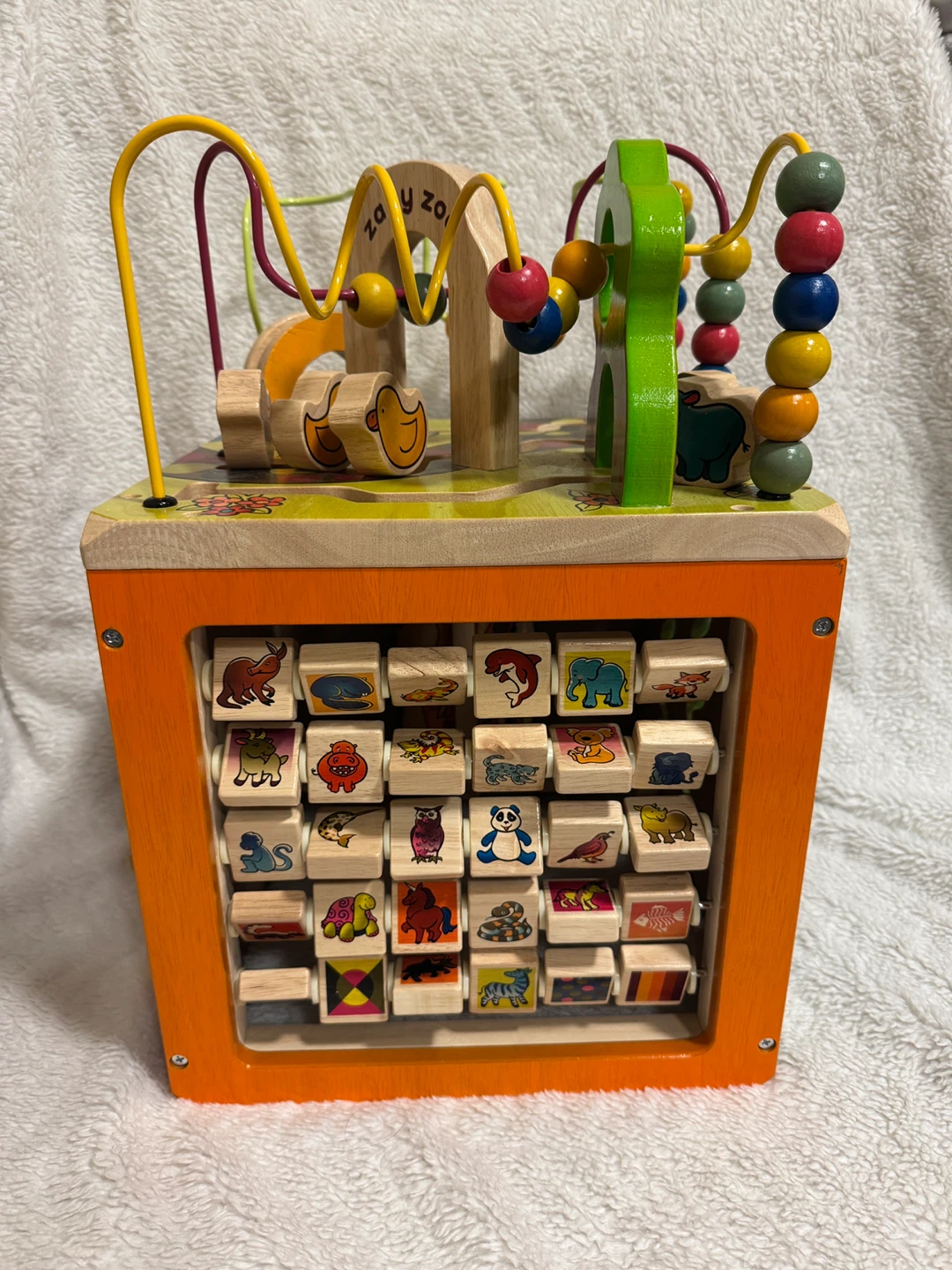 B. toys "Zany Zoo" Activity Cube