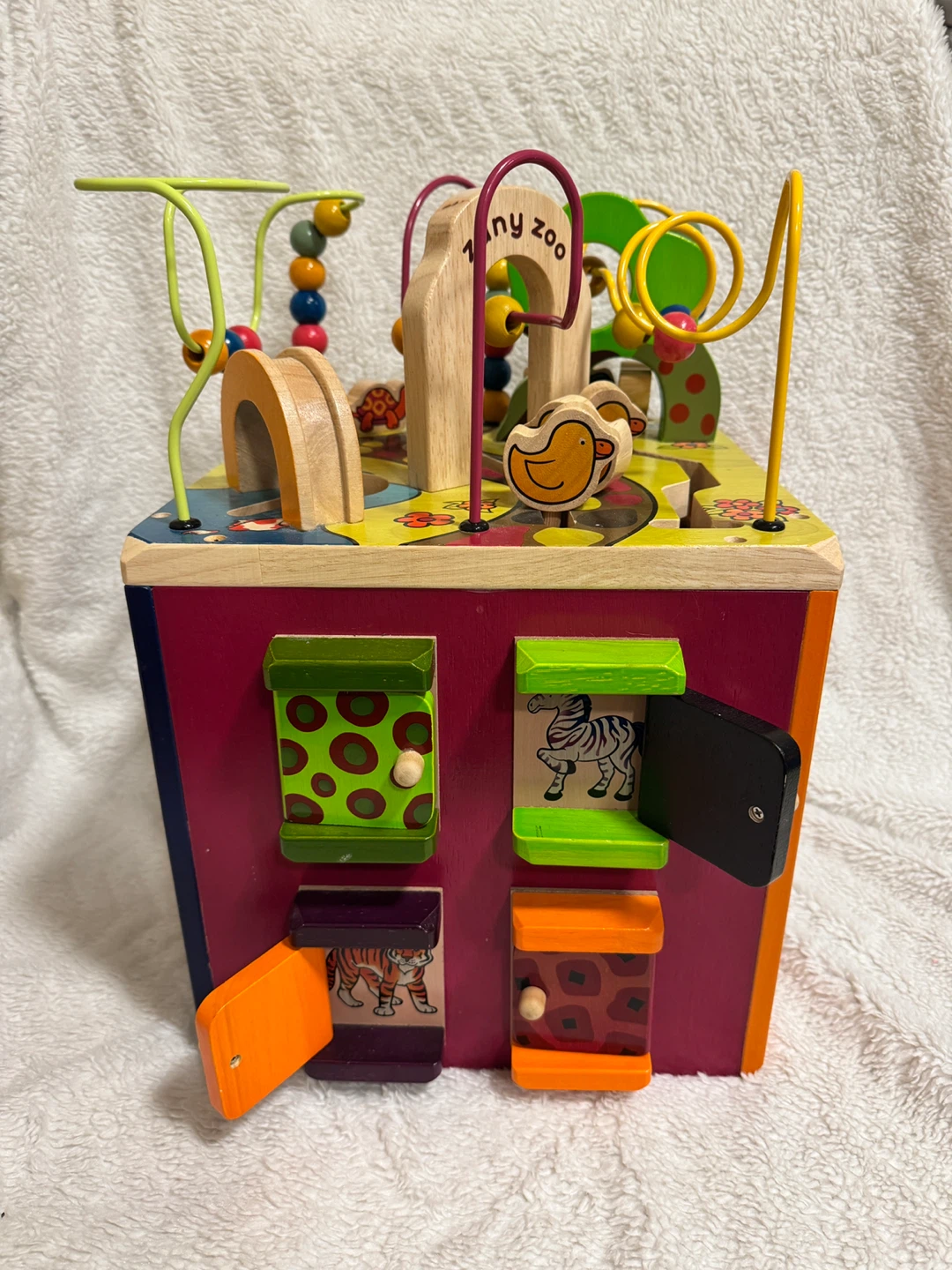 B. toys "Zany Zoo" Activity Cube - photo 2