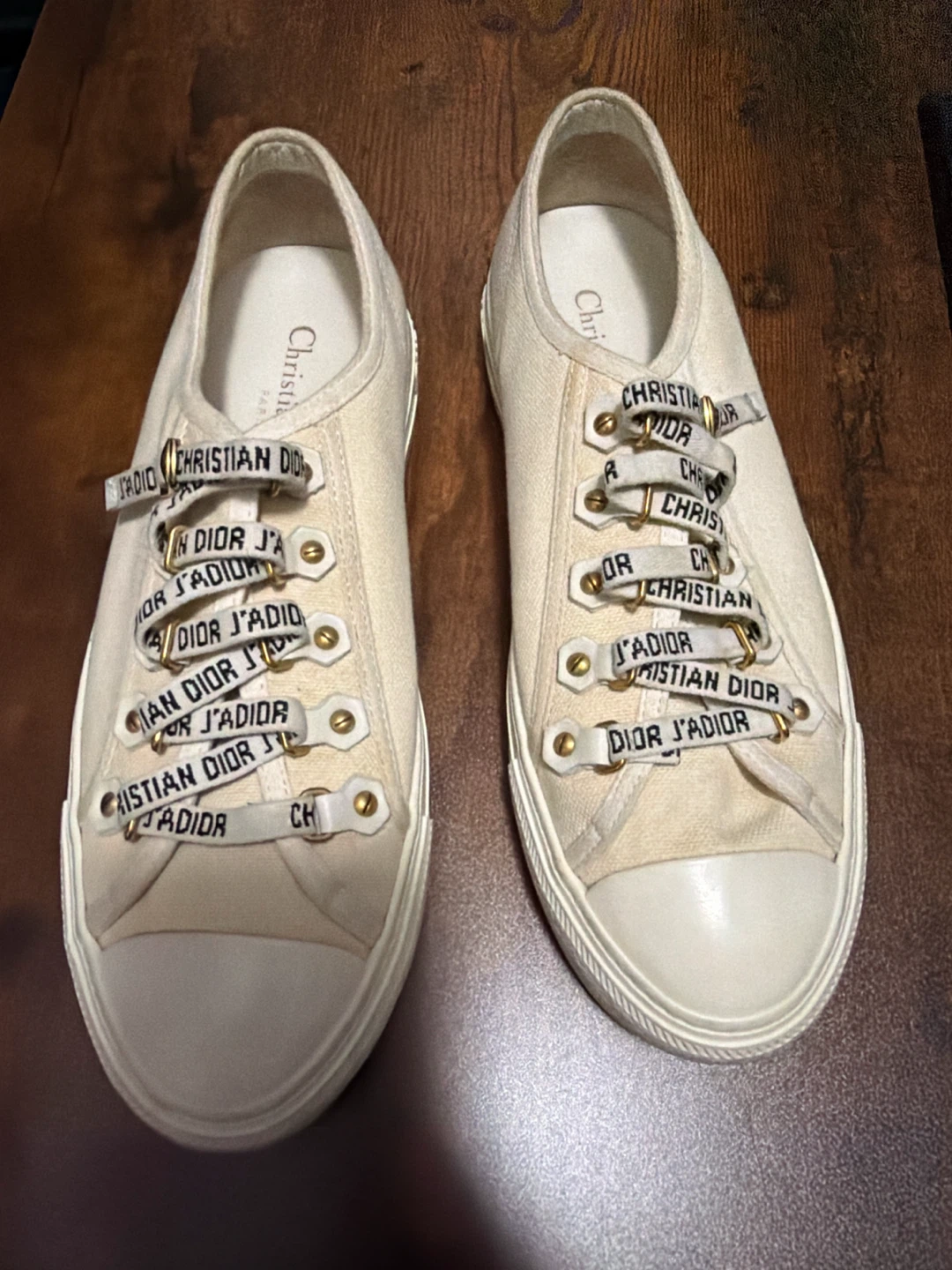 Christian Dior Canvas Sneakers