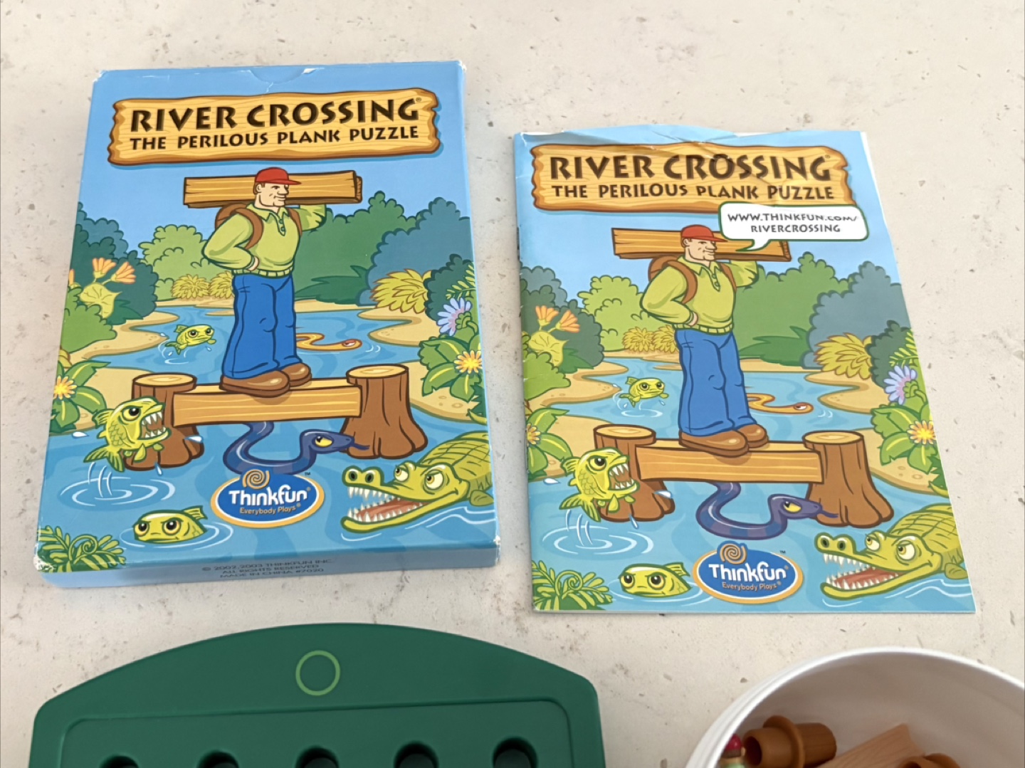 ThinkFun River Crossing The Perilous Plank Puzzle Game - photo 3