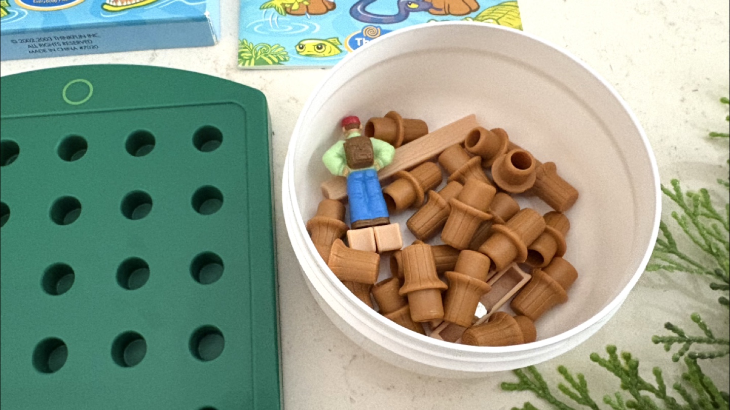 ThinkFun River Crossing The Perilous Plank Puzzle Game - photo 4