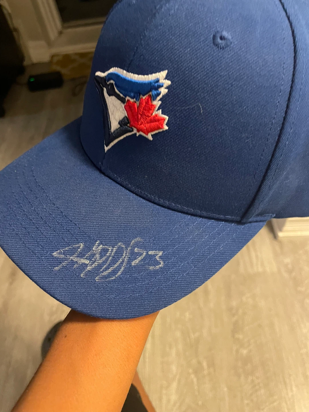 Toronto Blue Jays Baseball Cap - Signed