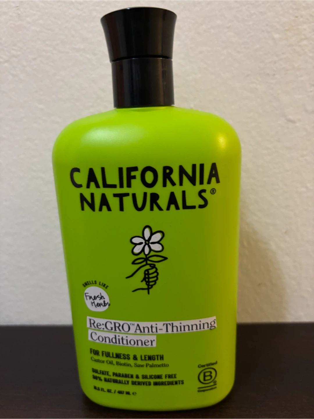 NEW-California Naturals Re:GRO Anti-Thinning Conditioner