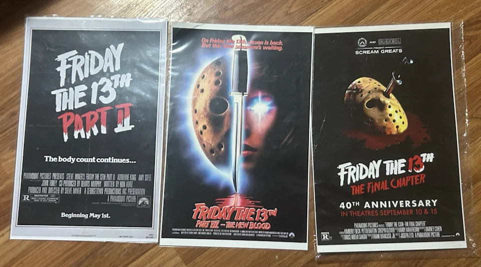 Friday the 13th Movie Posters Collection - photo 2