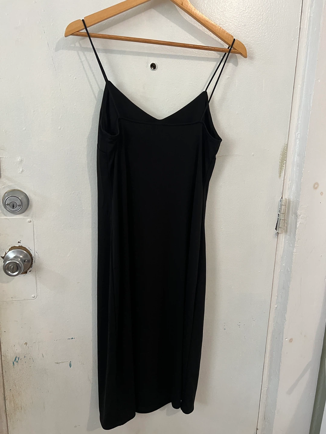 Express Black Slip Dress