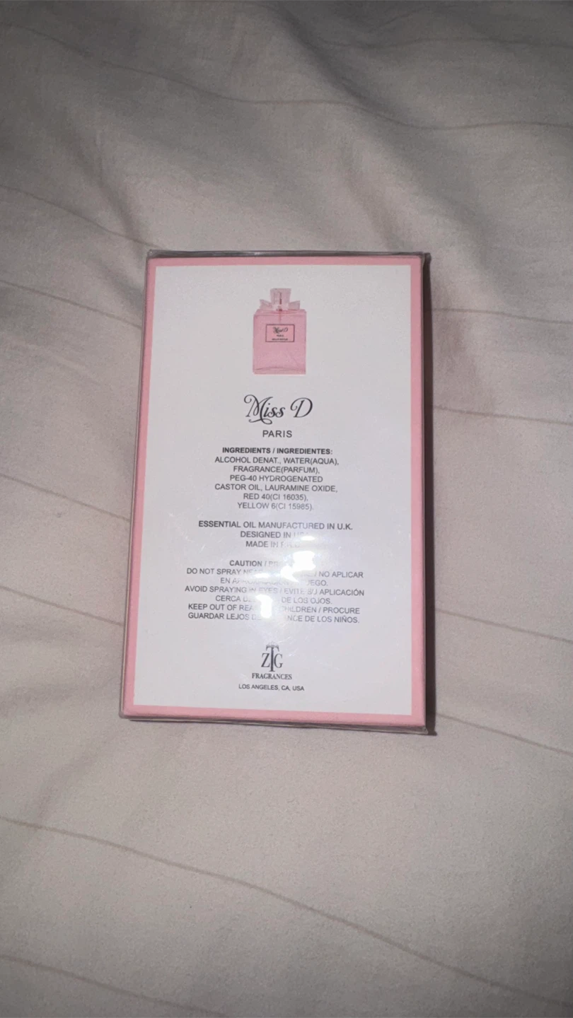 Miss D Paris Pour Femme Eau de Parfum 100mL - photo 2