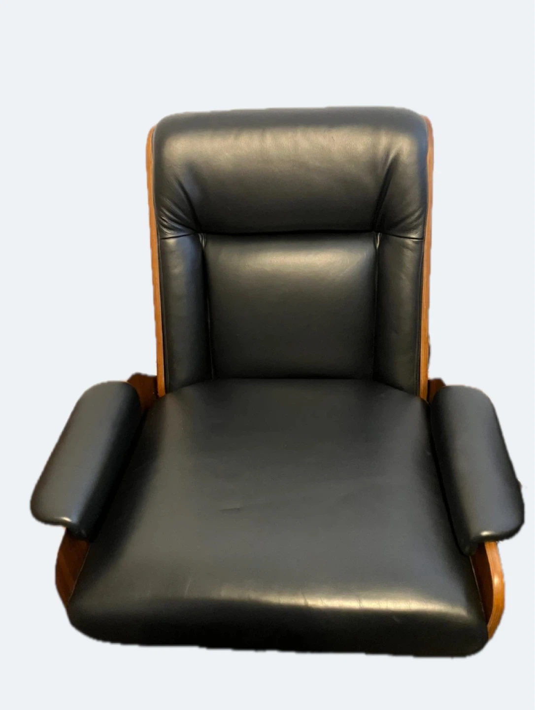 West Elm Chair Paulo Bent Ply Leather - photo 2