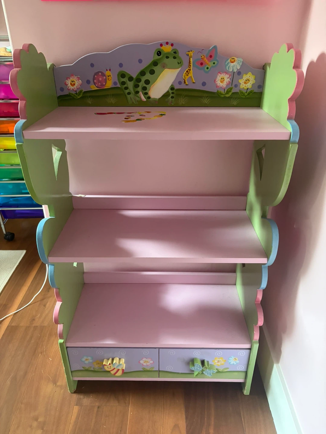 Teamson Kids Magic Garden 3-Tier Bookshelf - photo 4