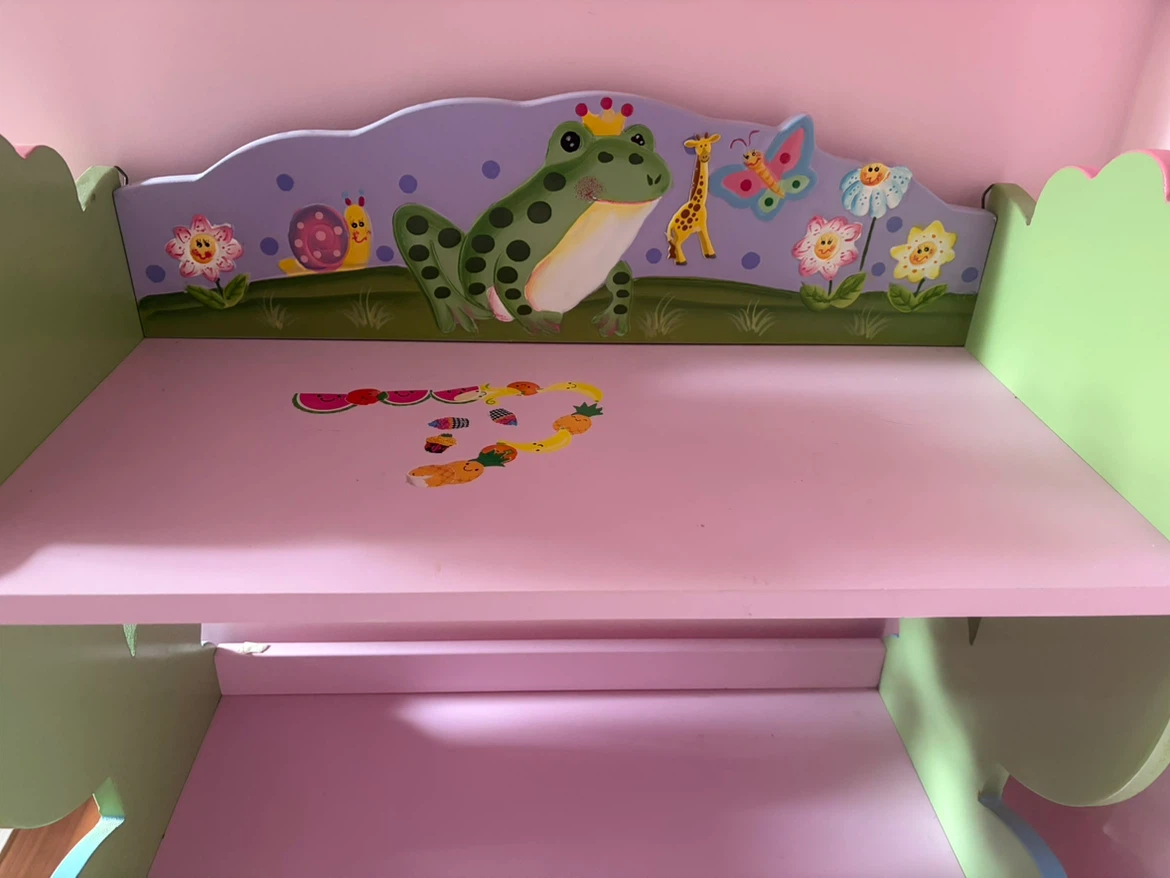 Teamson Kids Magic Garden 3-Tier Bookshelf - photo 5