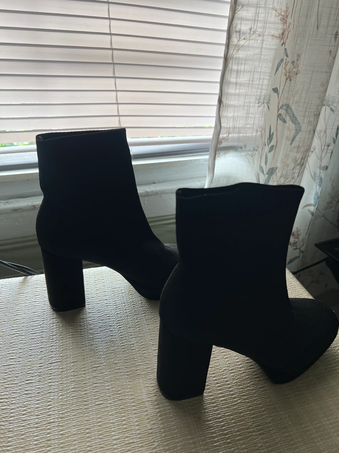 Black Sock Ankle Boots