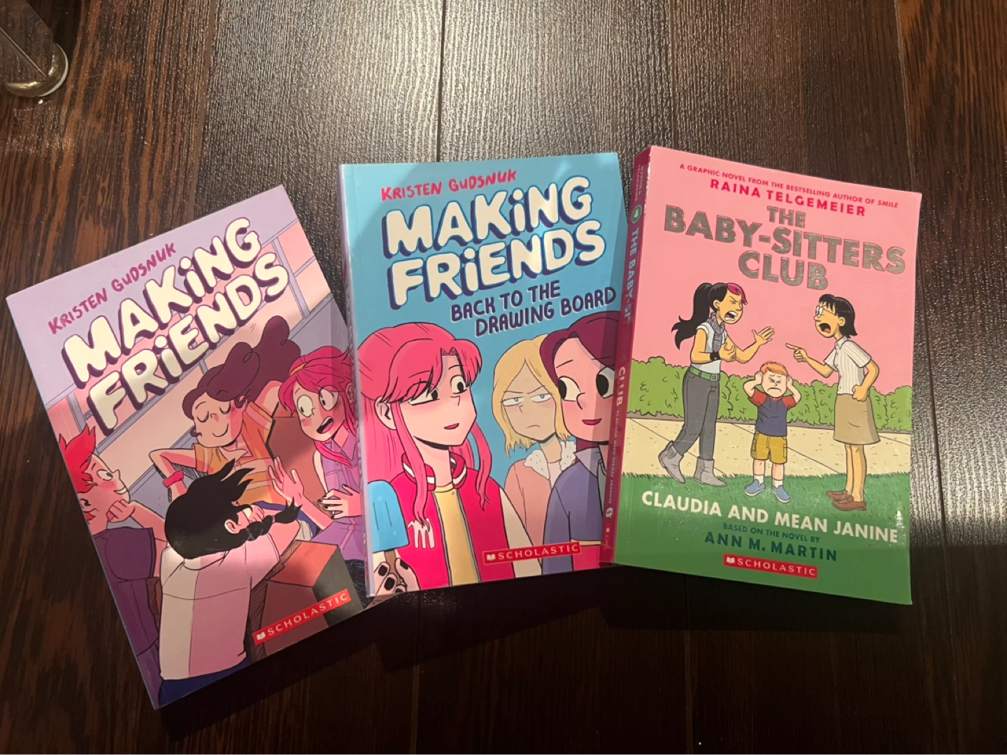 3 Graphic Novels: Making Friends & Baby-Sitters Club