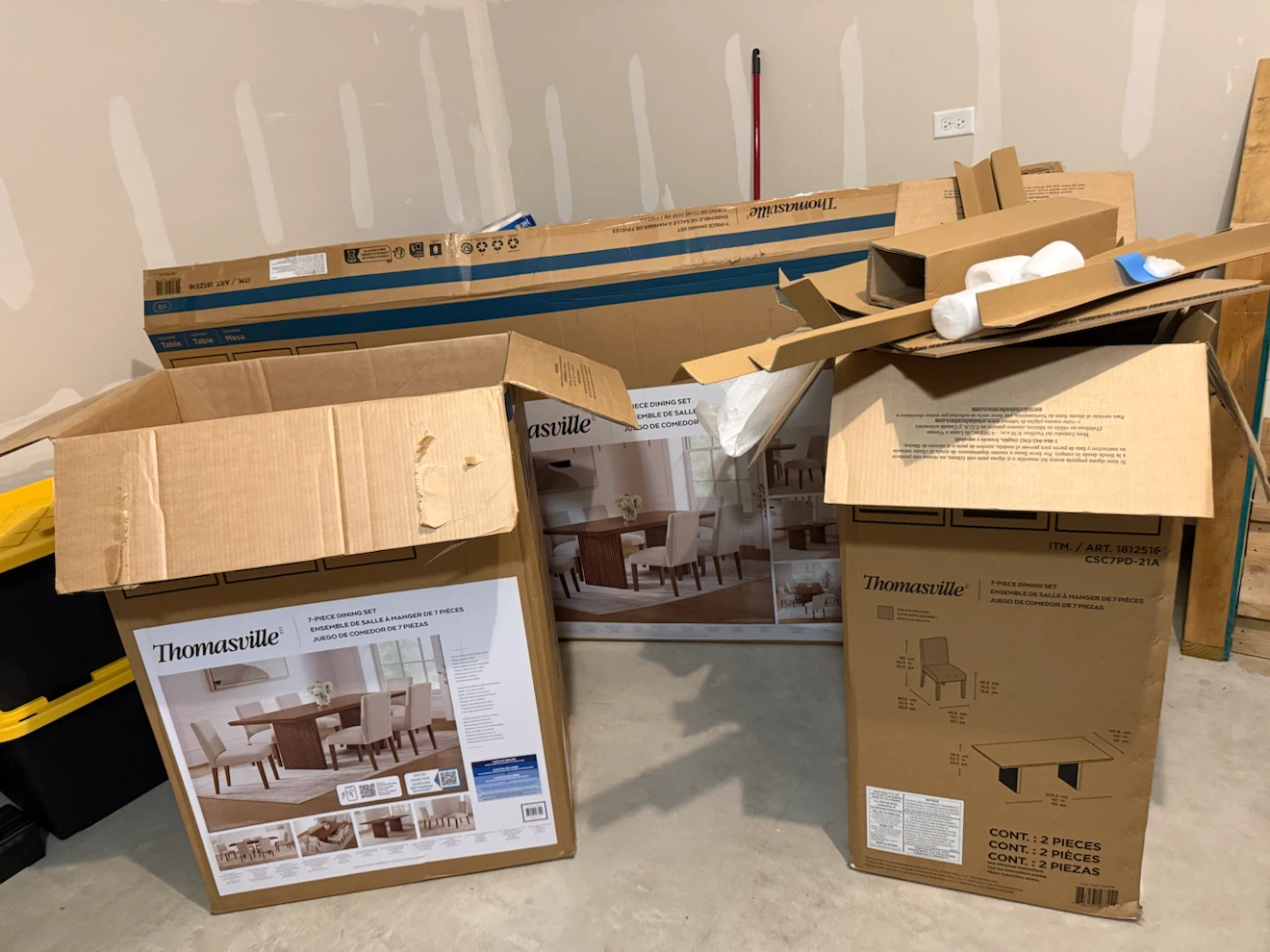 Moving boxes