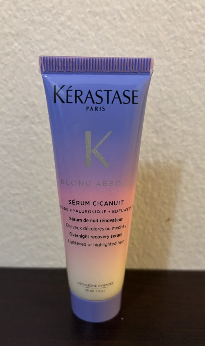 NEW-Kérastase Blond Absolu Overnight Recovery Serum 1 fl.oz.