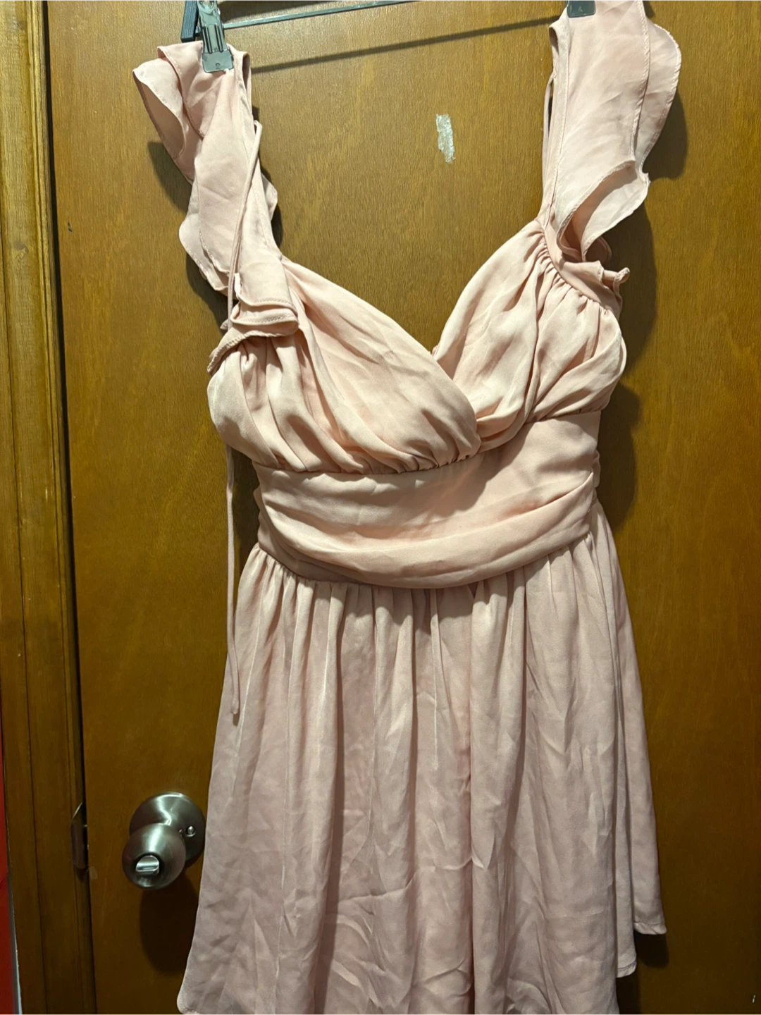 Cellecci Pink Ruffle Dress - Size S - photo 2