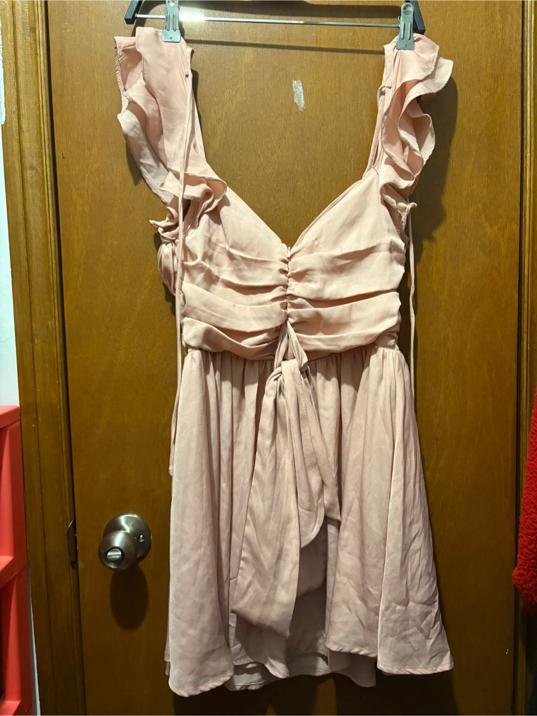 Cellecci Pink Ruffle Dress - Size S - photo 4
