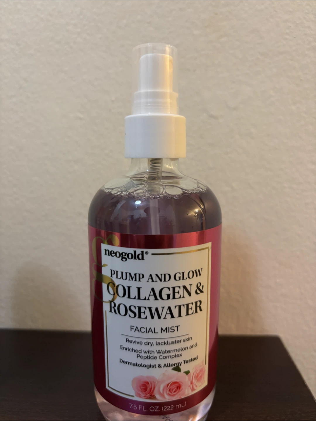 NEW-Neogold Plump and Glow Collagen & Rosewater Facial Mist