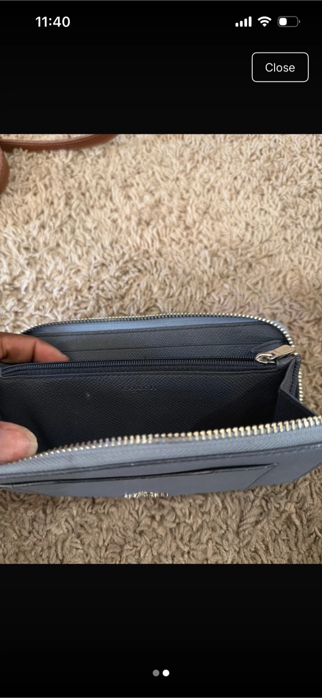 Coach Zip Around Wallet - photo 2