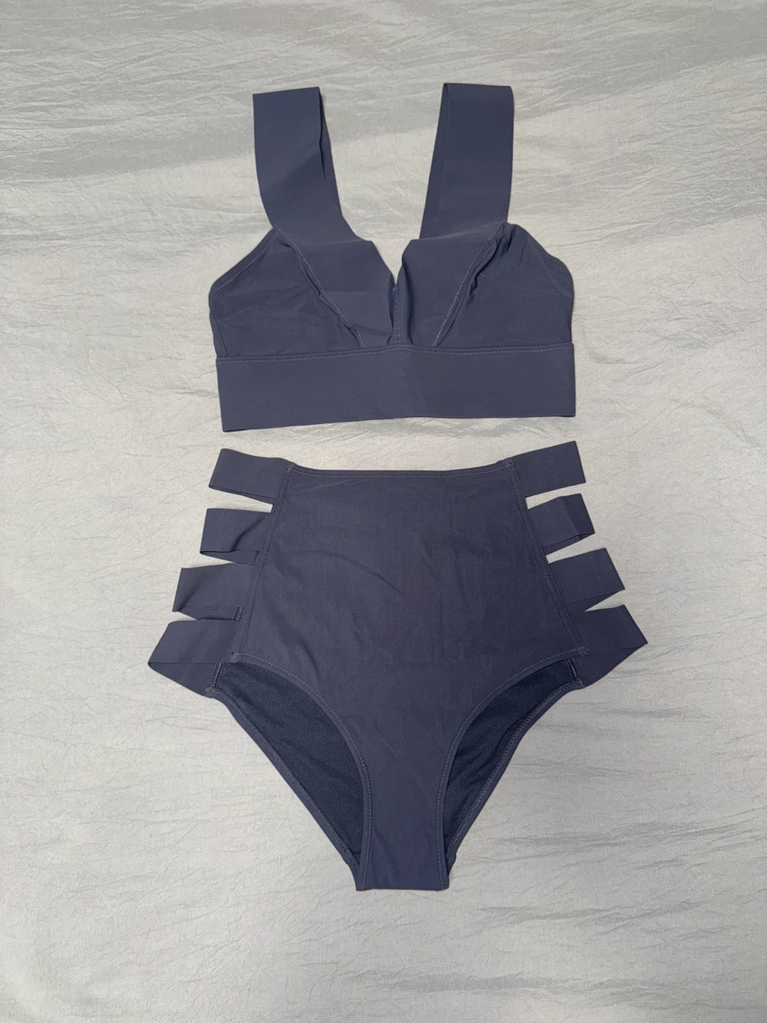 Strappy High-Waisted Bikini Set