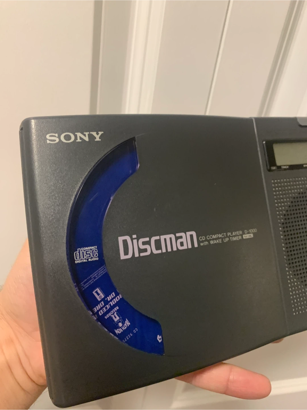 Sony Discman CD Compact Player D-1000 with Wake Up Timer - photo 4