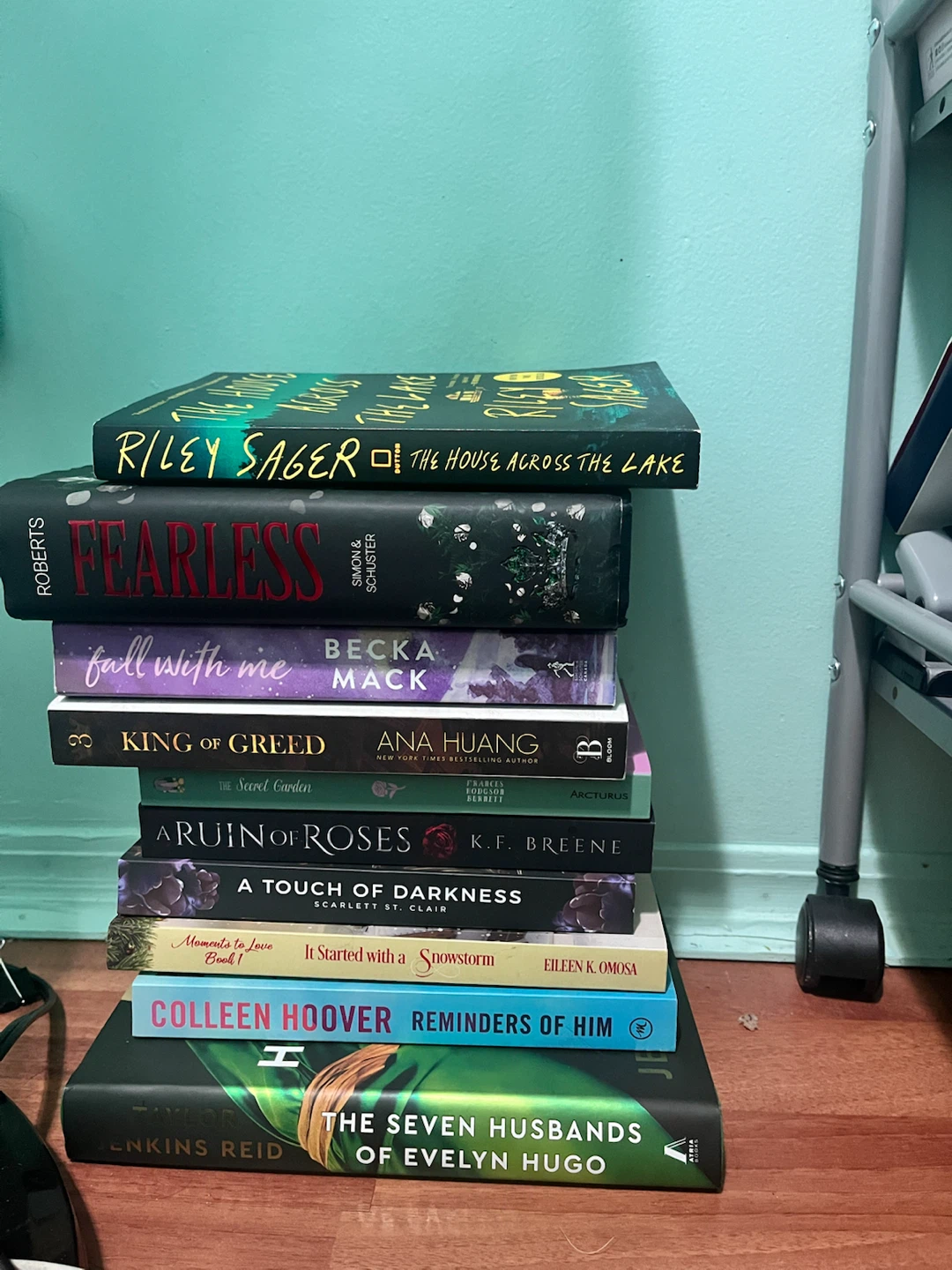 10 books (read description)