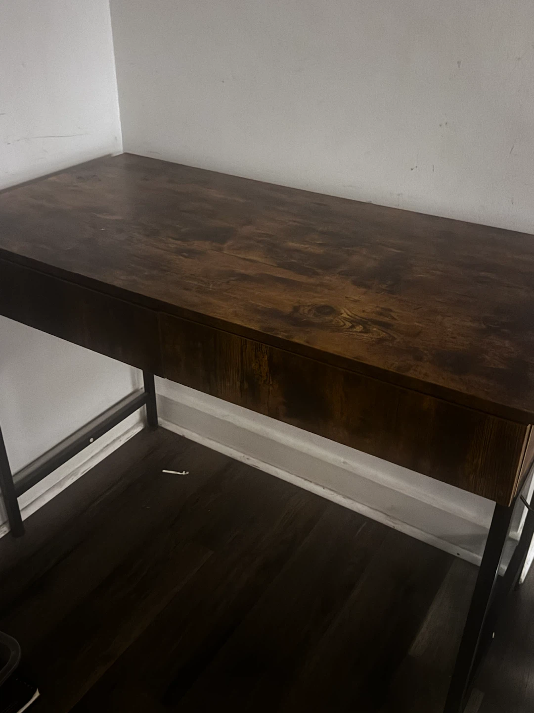 CubiCubi Rustic Brown Computer Desk