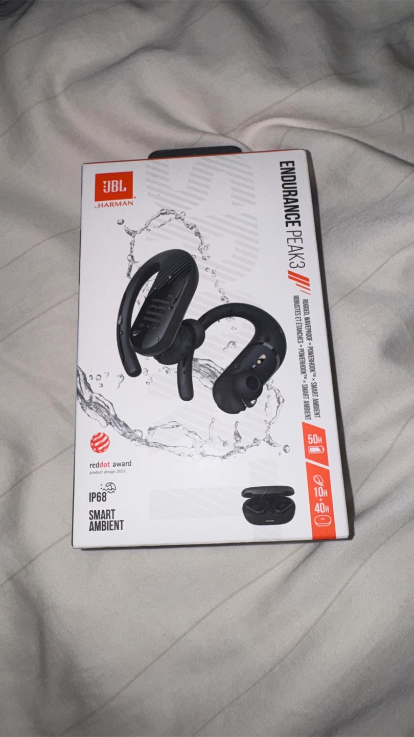 JBL Endurance Peak 3 Wireless Earbuds