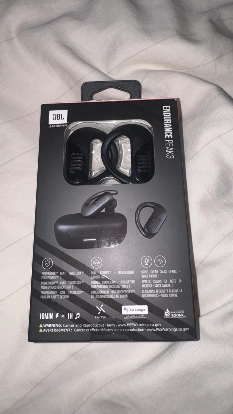 JBL Endurance Peak 3 Wireless Earbuds - photo 2