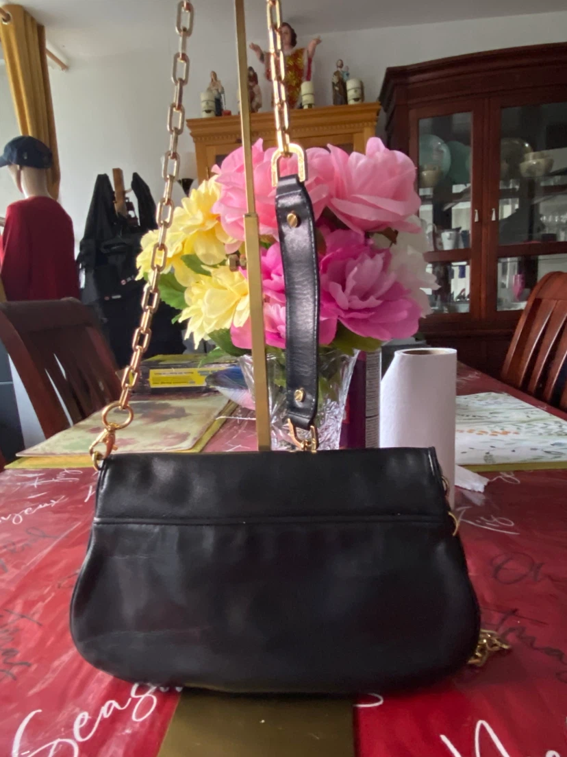 Tory Burch Black Leather Chain Shoulder Bag - photo 4