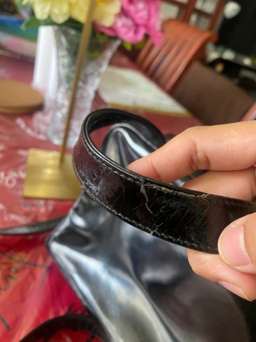 Black Patent Leather Gucci Handbag - photo 4