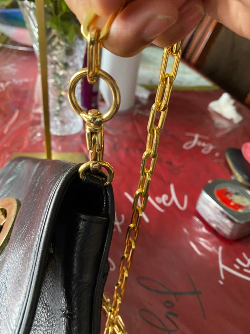 Tory Burch Black Leather Chain Shoulder Bag - photo 4