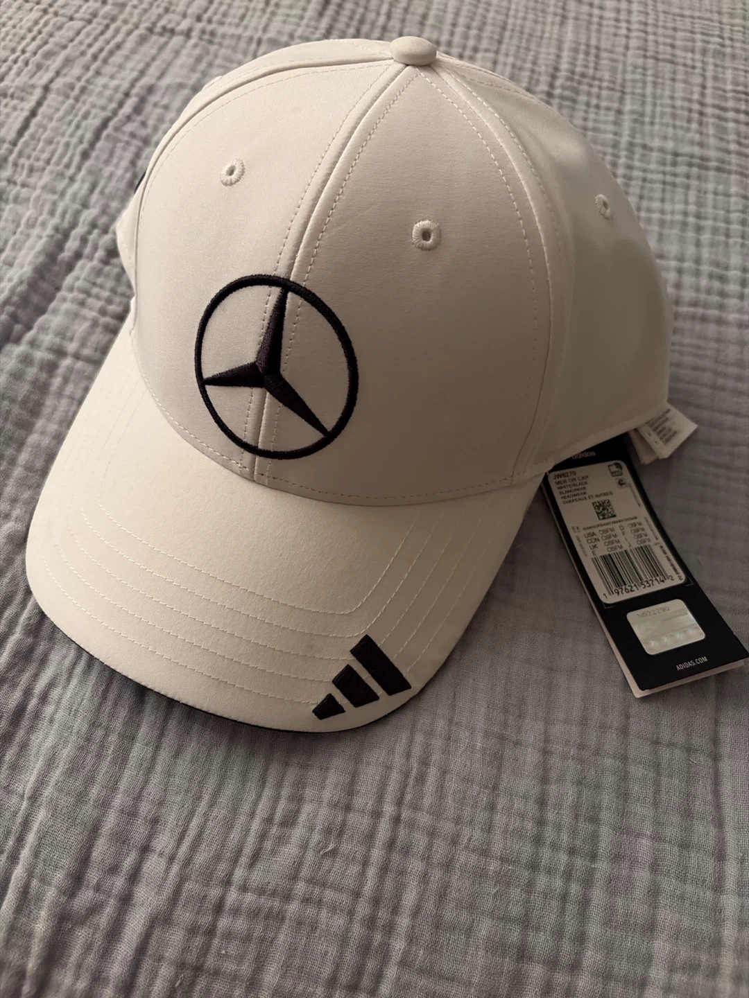 Adidas Mercedes-Benz Motorsport Baseball Cap - White/Black