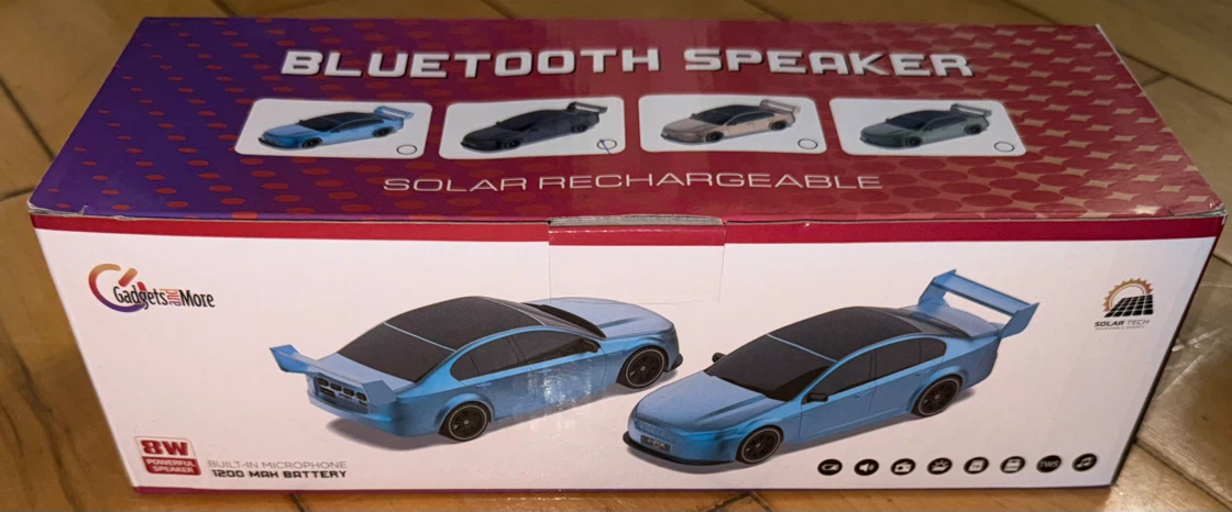 GadgetsMore Bluetooth Speaker Car Design