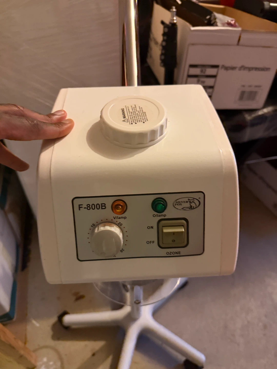F-800B Facial Steamer Ozone Lamp $100 - photo 3