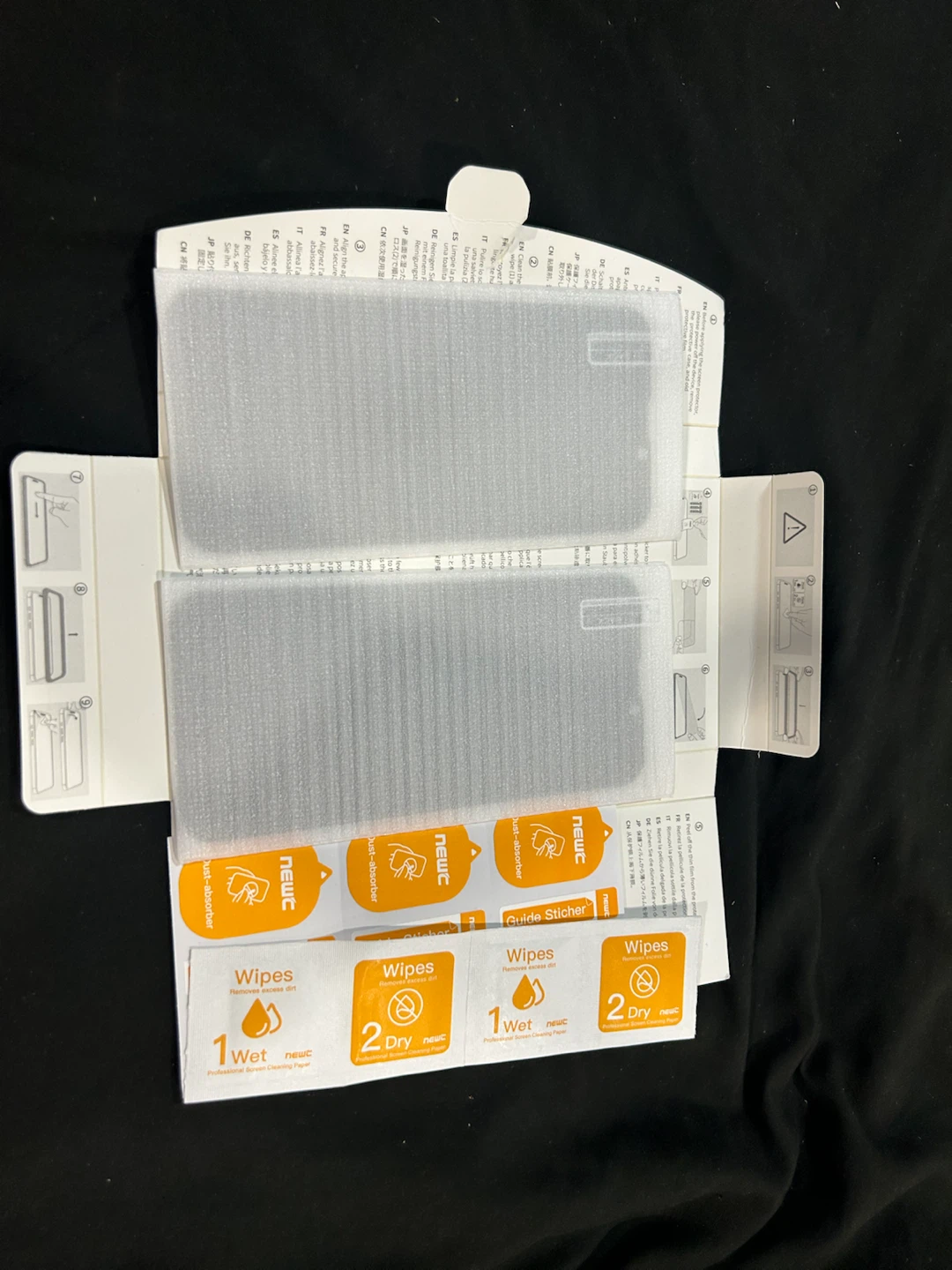 iphone 14 white, privacy screen protectors included - photo 5