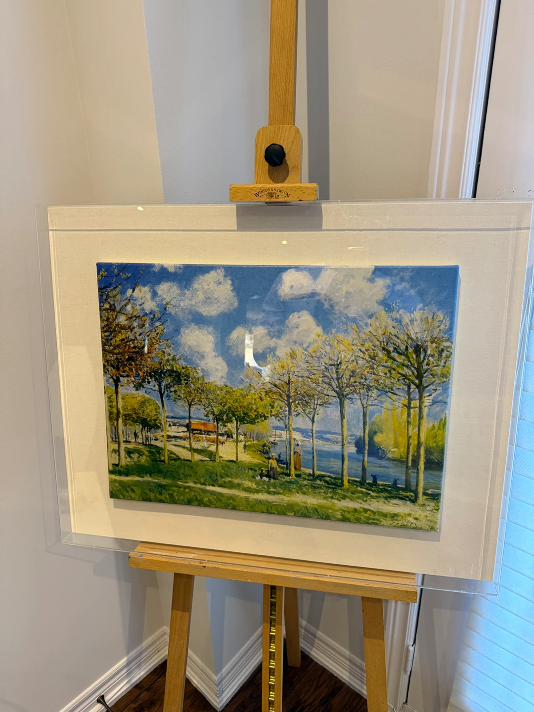 Home Deco! Art Easel with Framed Painting