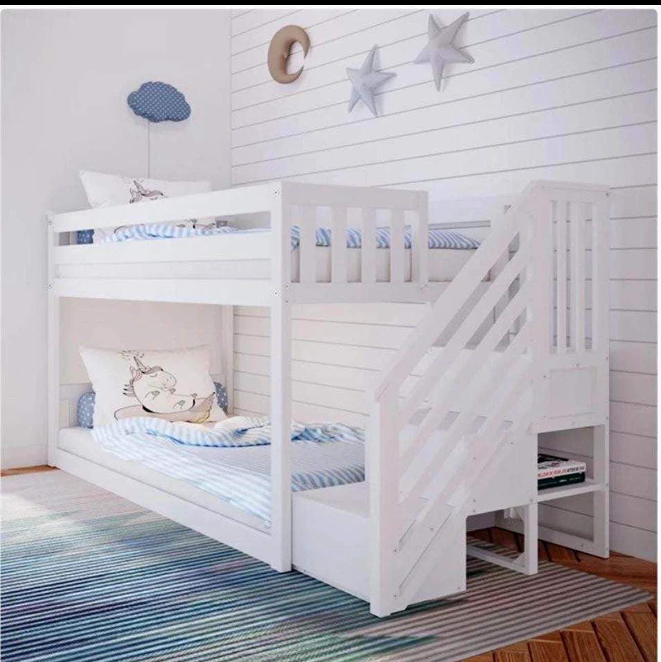 HARRIET BEE AILEANA TWIN LOW BUNK BED