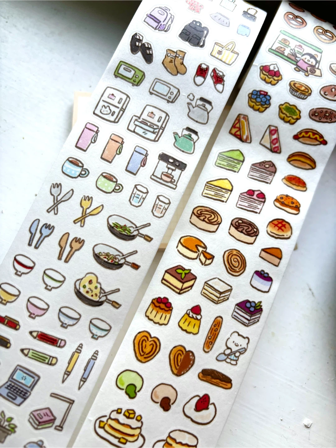 Molinta Icon Stickers PET Tape Sample $2