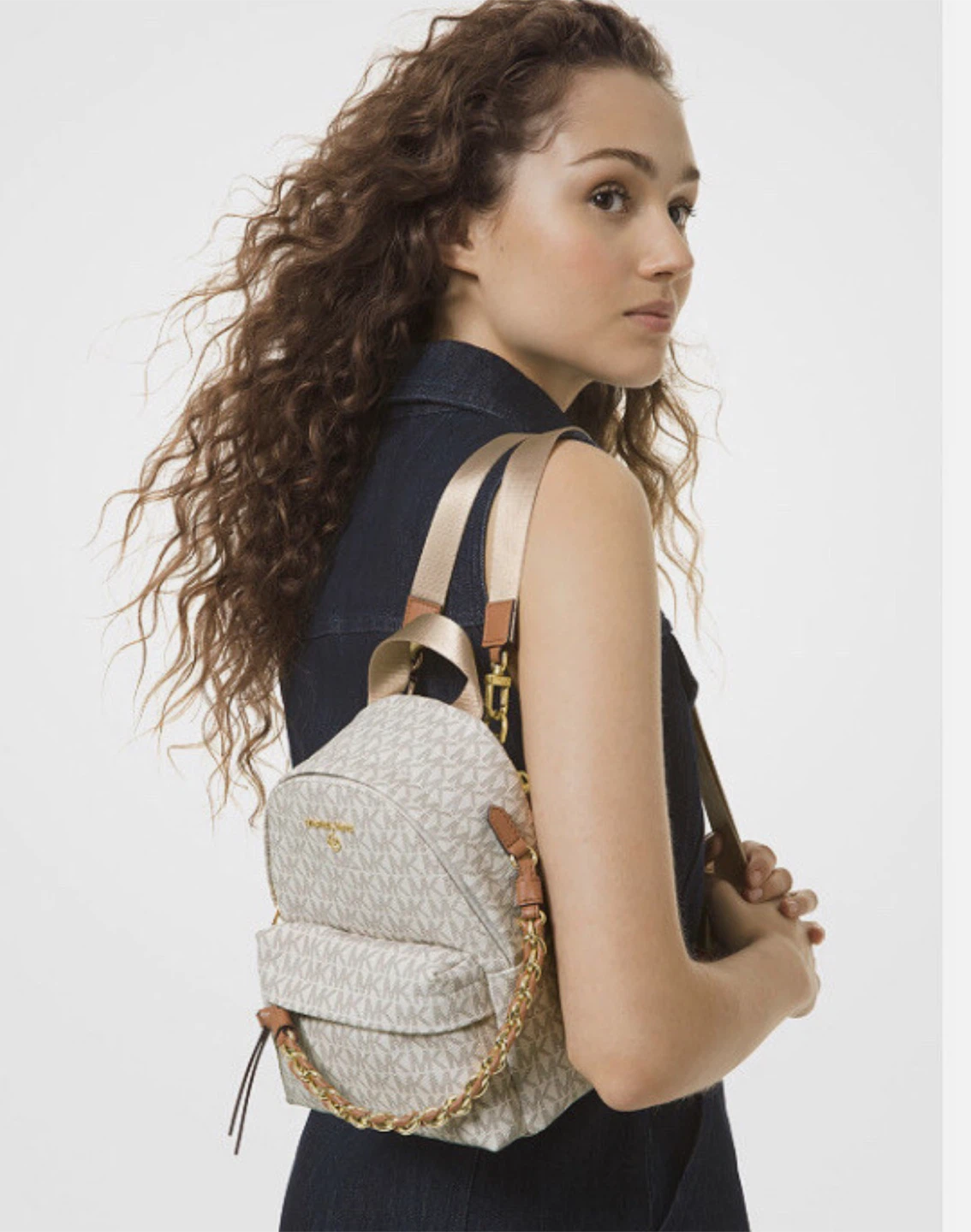 Michael Kors Signature Logo Backpack - photo 4
