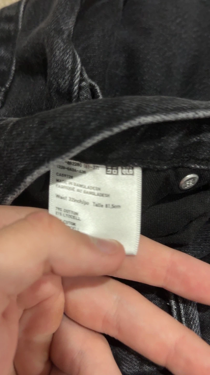 Uniqlo Women's Barrel Jeans Size 32inch Blue - photo 4