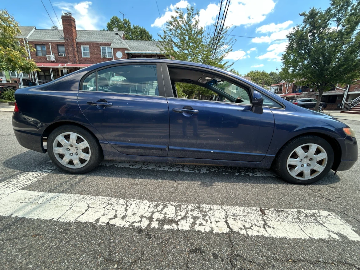 Blue Honda Civic Sedan - photo 2