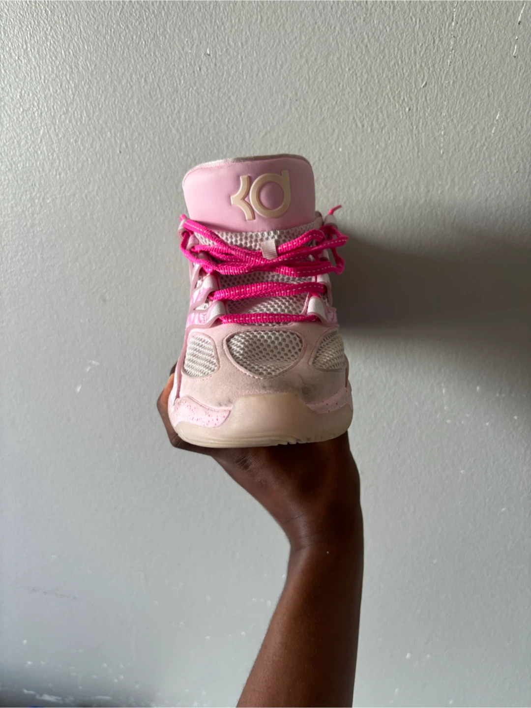 Nike KD 14 "Aunt Pearl" Pink Rose Floral Basketball Shoes - photo 4